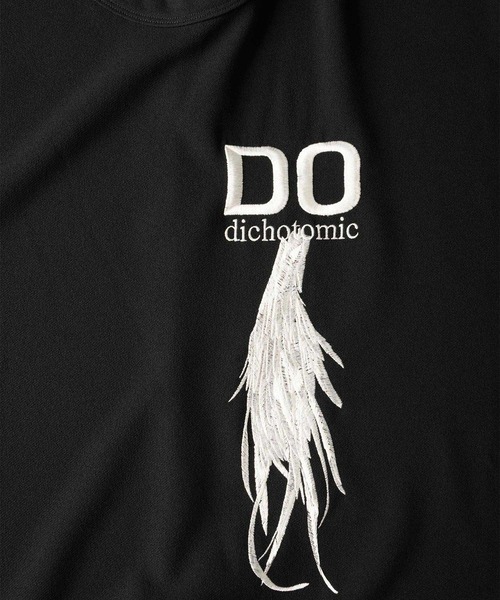 「SHAREEF」 長袖Tシャツ 1 ブラック メンズ_画像4