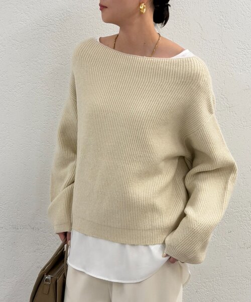 LOUNGEDRESS オフショルニット Loungedress（ラウンジドレス） ニット セーター オフショルニット