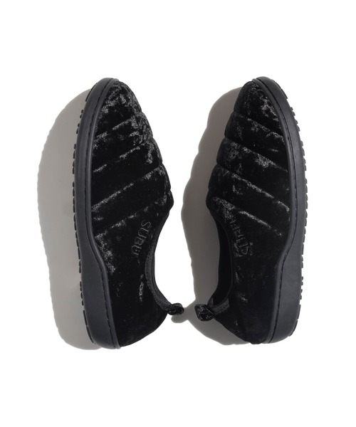 SUBU（スブ） スリッポン SUBU / VAMP VELVET / BLACK メンズ