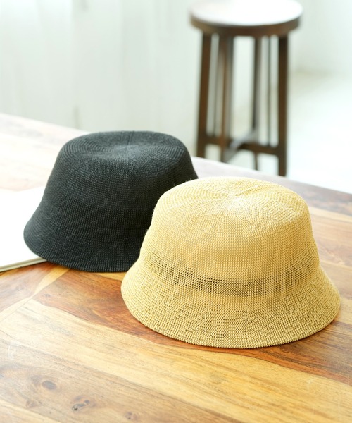 「utatane」 ハット FREE ブラック レディース_画像8