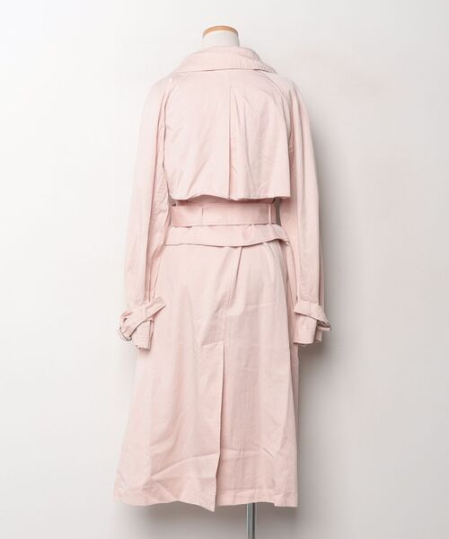 「MERCURYDUO」 トレンチコート FREE ピンク レディース_画像2