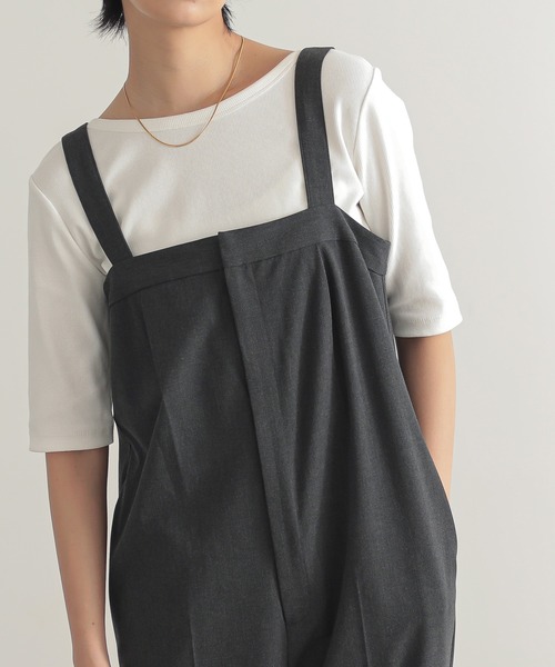 「for/c」 オーバーオール - グレー レディース_画像5
