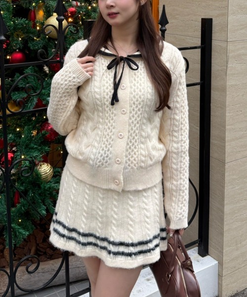 continuer de NICE CLAUP ワンピース 「@re.__mi23セレクト」起毛