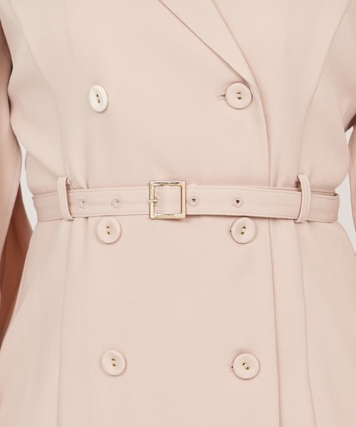 「ROYAL PARTY」 長袖ワンピース FREE ブラック レディース_画像4