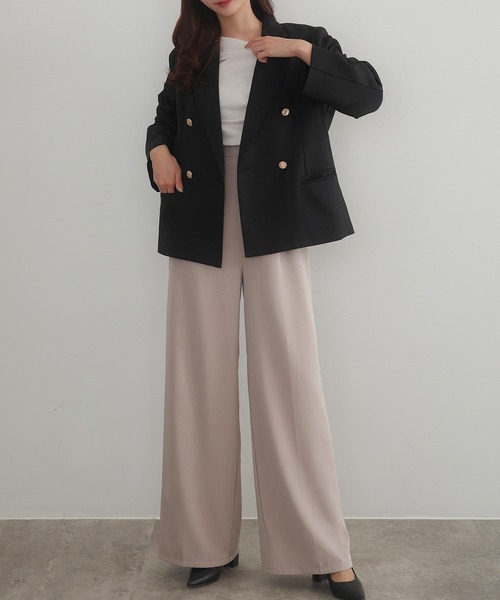 「CENEA」 セットアップ MEDIUM グレイッシュベージュ レディース_画像7