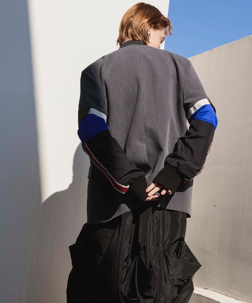 OMMO（オーエムエムオー） ジャケット テーラードジャケット TRACK MIX