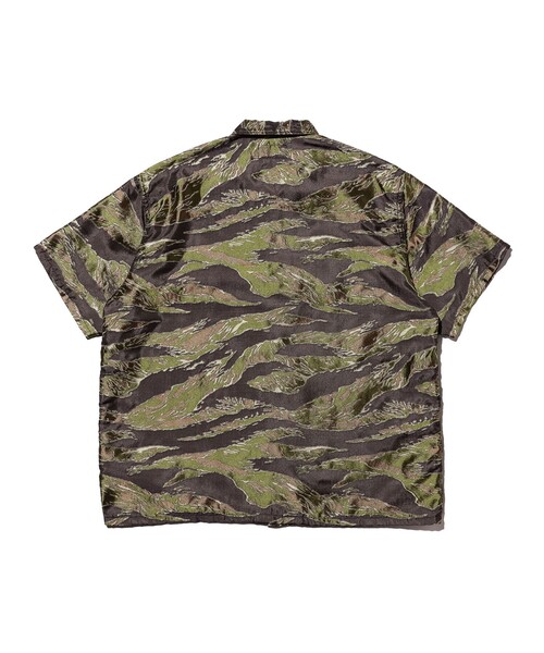 シャツ MIL-SHT Tiger Stripe Mesh Jacquard メンズの画像