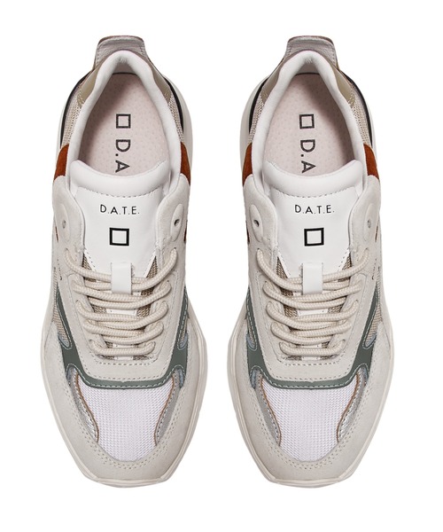 「D.A.T.E.」 ローカットスニーカー 37 アイボリー レディース_画像5