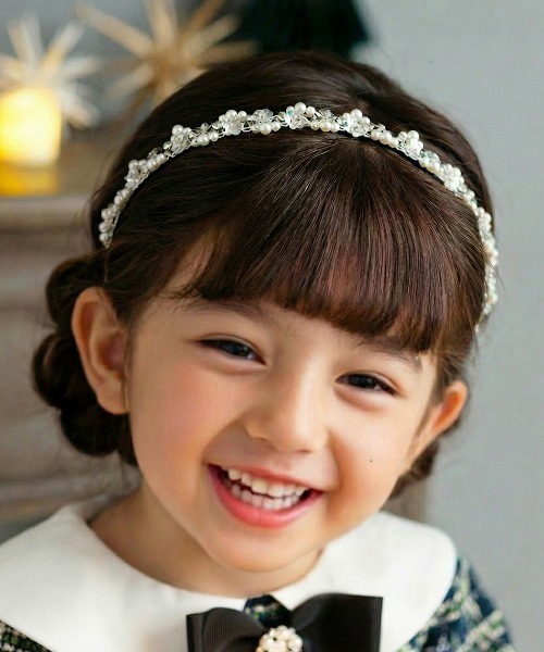 Rora（ローラ） カチューシャ ジュエリーパール カチューシャ (1colors