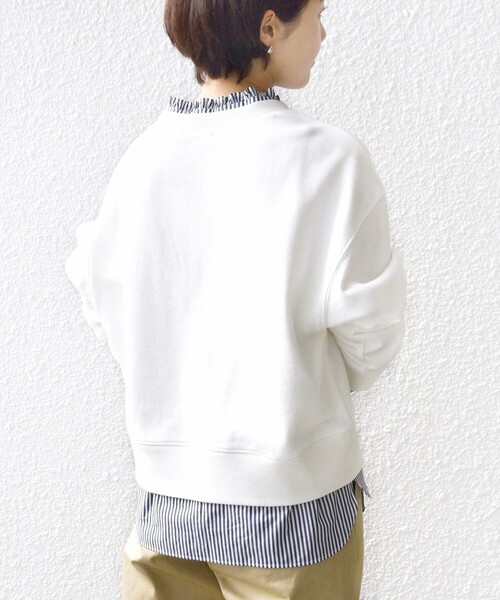今期‼︎新品★SHIPS 【手洗い可能】コンビ2WAYブラウス◆　トップス SHIPS（シップス） ブラウス シャツ 「手洗い可能」ソフト チュール 袖