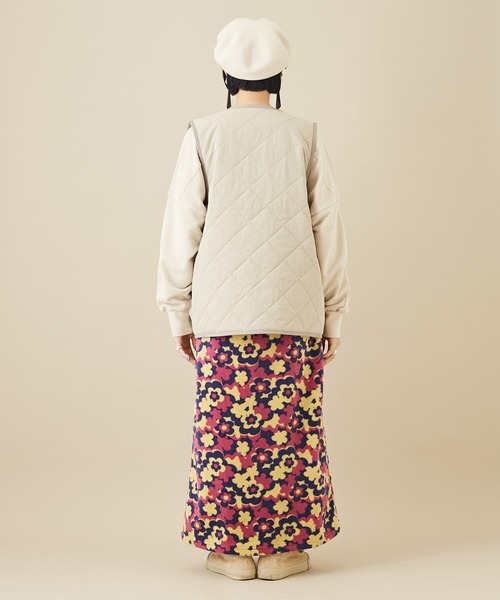 「CUBE SUGAR」 ベスト M カーキ レディース_画像2