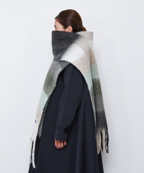 「CALIFORNIA OUTFITTERS」 ストール ONE SIZE ブラック レディース_画像3