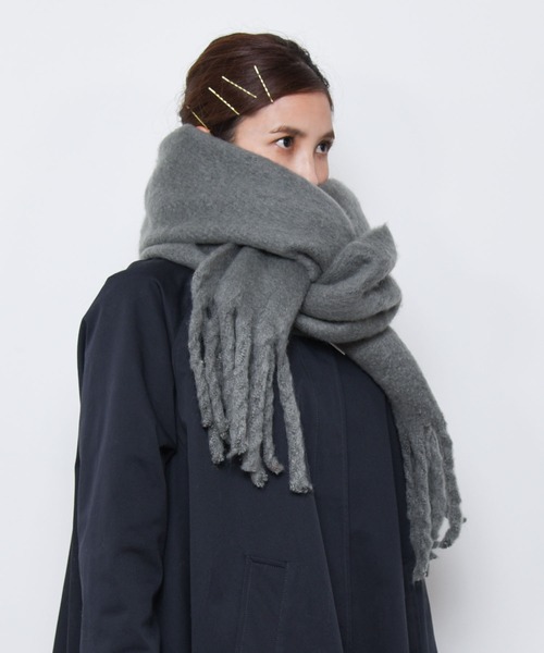 「CALIFORNIA OUTFITTERS」 ストール ONE SIZE ブラック レディース_画像7