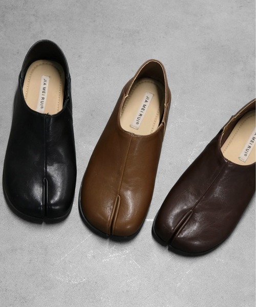 THE CELL. シューズ 2WAY足袋フラットバブーシュ 2WAY TABI FLAT SHOES