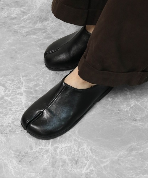 THE CELL. シューズ 2WAY足袋フラットバブーシュ 2WAY TABI FLAT SHOES