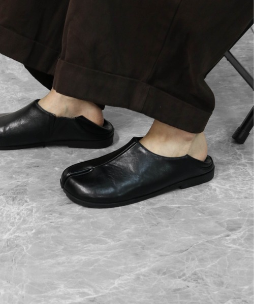 THE CELL. シューズ 2WAY足袋フラットバブーシュ 2WAY TABI FLAT SHOES