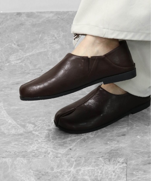 THE CELL. シューズ 2WAY足袋フラットバブーシュ 2WAY TABI FLAT SHOES