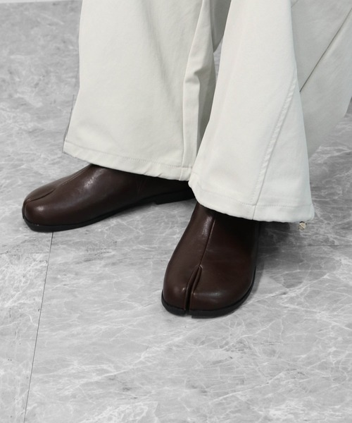 THE CELL. シューズ 2WAY足袋フラットバブーシュ 2WAY TABI FLAT SHOES