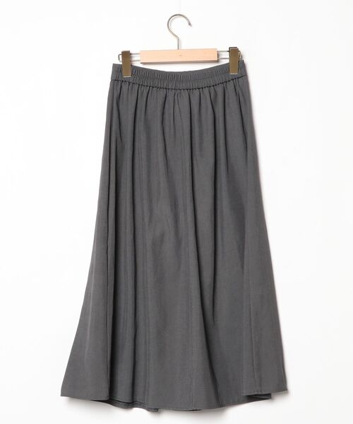 「MAISON DE THERESE」 プリーツスカート S グレー レディース_画像2