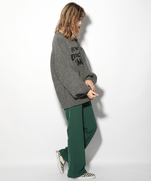 「PBLIM」 長袖ニット FREE グレー レディース_画像7