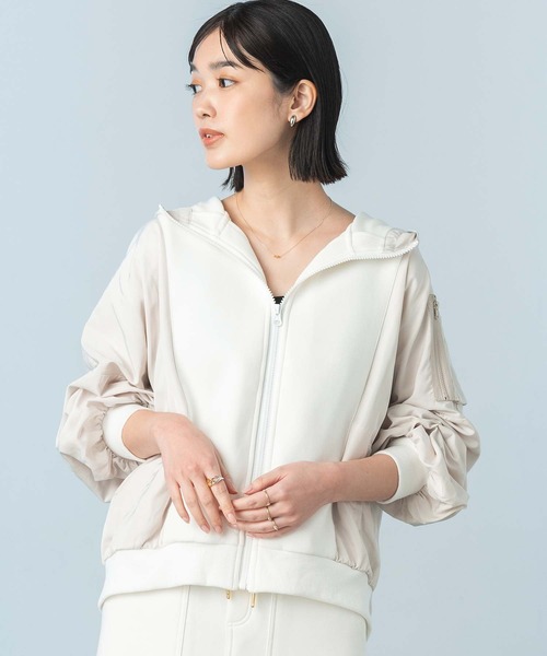 「Gready Brilliant」 「Risley」ブルゾン 38 グリーン レディース_画像6