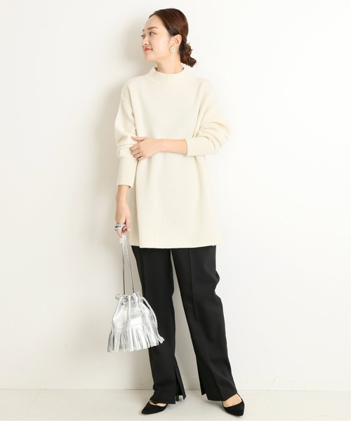 「VERMEIL par iena」 パンツ 36 ベージュ レディース_画像9