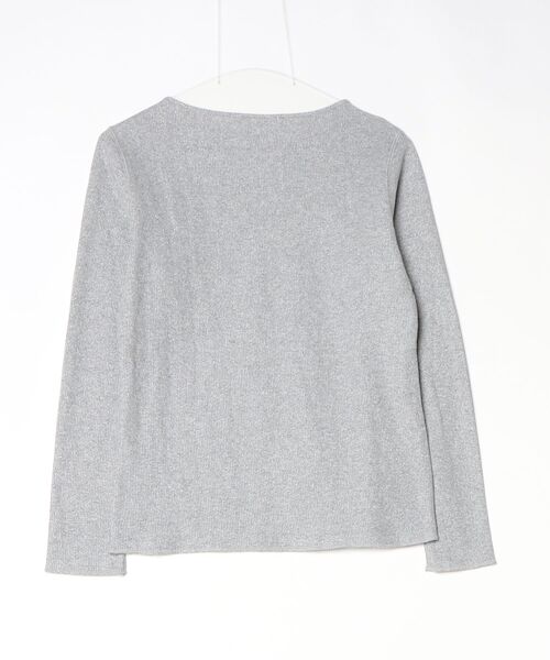 「SLOW」 長袖カットソー 38 グレー レディース_画像2