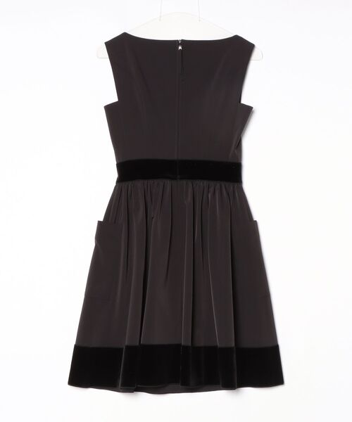 FOXEY NEW YORK 「FOXEY YORK」 ノースリーブワンピース 38 ブラック