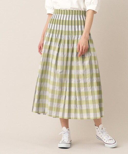 「Dessin」 プリーツスカート 02 ブラック レディース_画像7