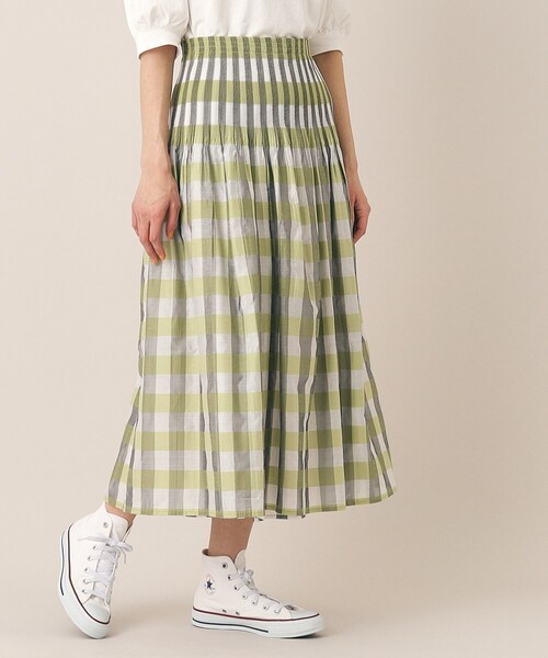 「Dessin」 プリーツスカート 02 ブラック レディース_画像8