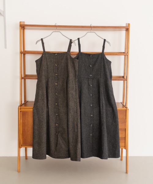 「CLETTE」 キャミソールワンピース LL ベージュ レディース_画像8