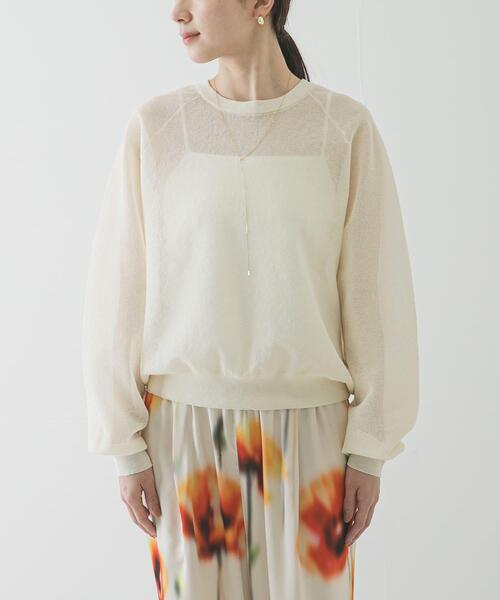 URBAN RESEARCH（アーバンリサーチ） ニット セーター リネン混スポン
