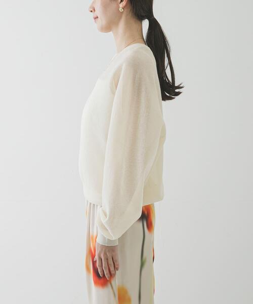 URBAN RESEARCH（アーバンリサーチ） ニット セーター リネン混スポン