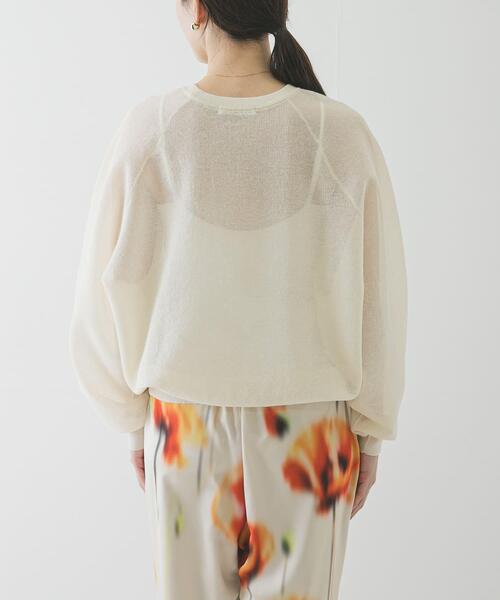URBAN RESEARCH（アーバンリサーチ） ニット セーター リネン混スポン