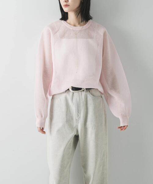 URBAN RESEARCH（アーバンリサーチ） ニット セーター リネン混スポン