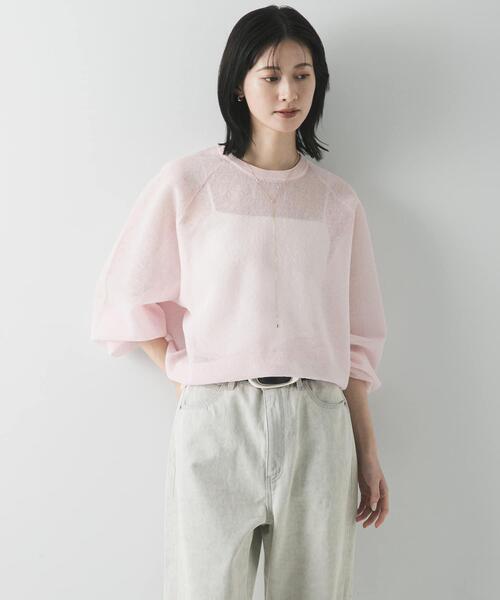 URBAN RESEARCH（アーバンリサーチ） ニット セーター リネン混スポン