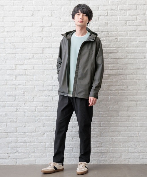 「GLOBAL WORK」 マウンテンパーカー LARGE オリーブ メンズ_画像3
