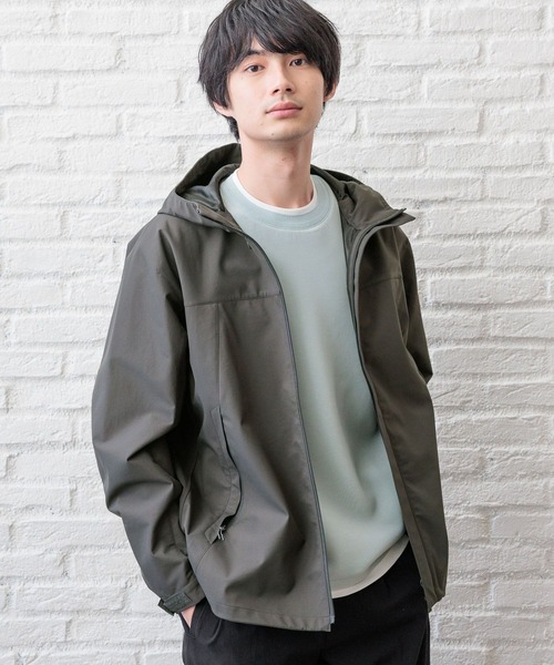 「GLOBAL WORK」 マウンテンパーカー LARGE オリーブ メンズ_画像5