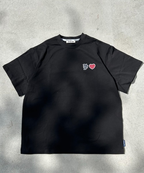 My Sugar Babe（マイシュガーベイブ） tシャツ MSB heart patch logo T