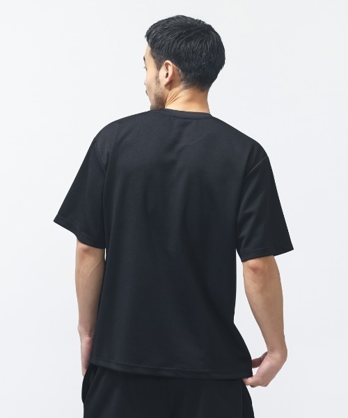 TIGORA BEAMS DESIGN ジャージ上下セット　Tシャツ ブラック TIGORA by BEAMS DESIGN tシャツ ティゴラ ビームス トレーニング