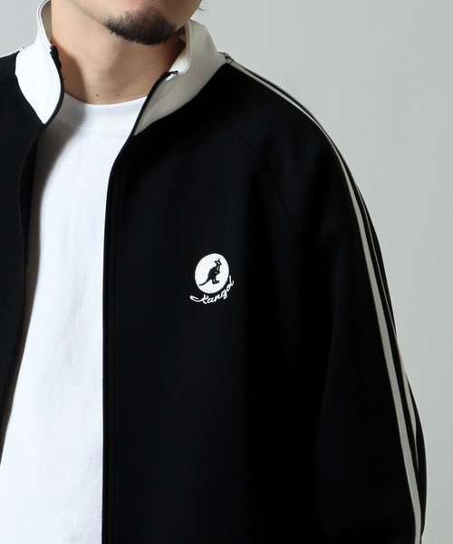 「KANGOL」 ジャージブルゾン MEDIUM ブルー レディース_画像2