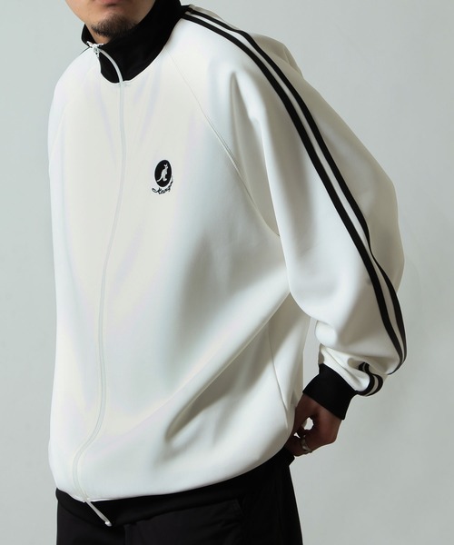 「KANGOL」 ジャージブルゾン MEDIUM ブルー レディース_画像8