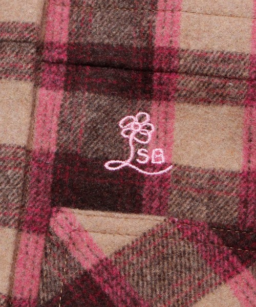 「Little sunny bite」 長袖シャツ SMALL ブルー レディース_画像5