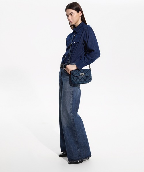 「CHARLES \u0026 KEITH」 2WAYバッグ M ブルー系その他3 レディースの画像