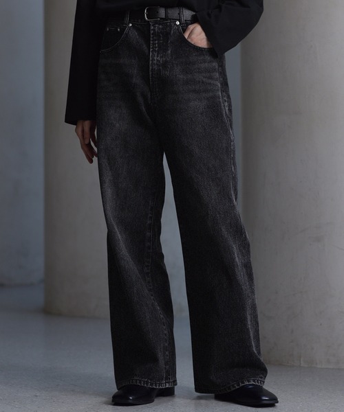 「CLEL」 デニムパンツ L ブラック メンズ_画像2