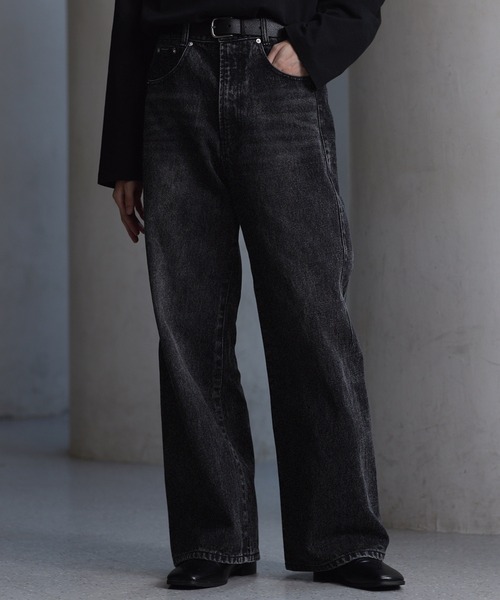 「CLEL」 デニムパンツ L ブラック メンズ_画像6