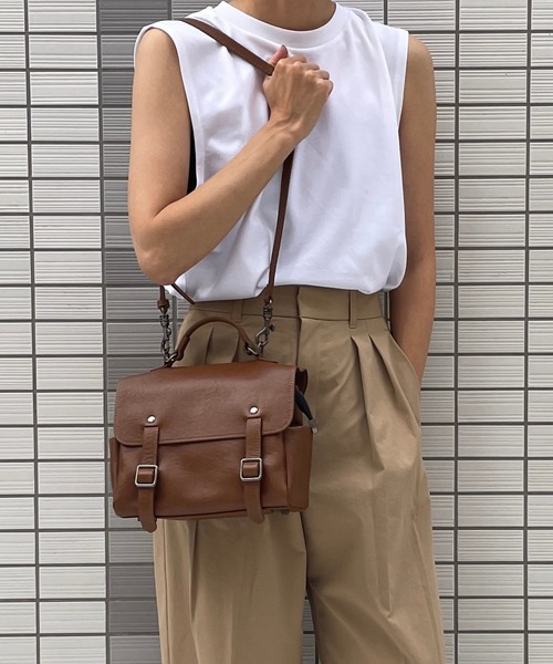 「Tomieco」 2WAYバッグ FREE ブラウン レディース_画像4