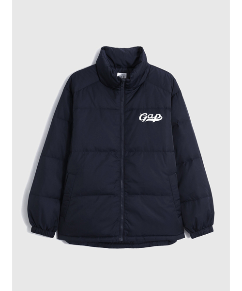 「GAP」 ジャケット L ネイビー メンズの画像