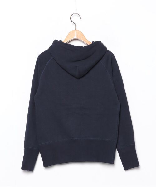 「DRESSTERIOR」 ジップアップパーカー 02 ネイビー レディース_画像2