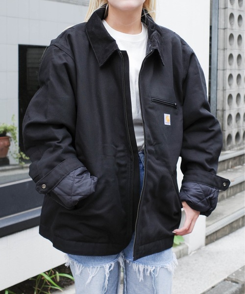 Carhartt（カーハート） ブルゾン LARGE ブラック メンズ : ZOZOTOWN 